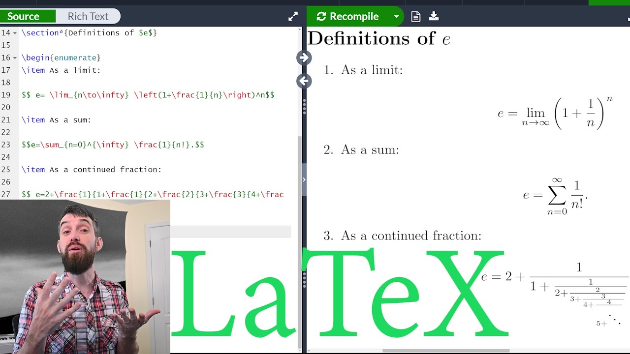 Domina la escritura de fórmulas en LaTeX: Guía paso a paso para principiantes