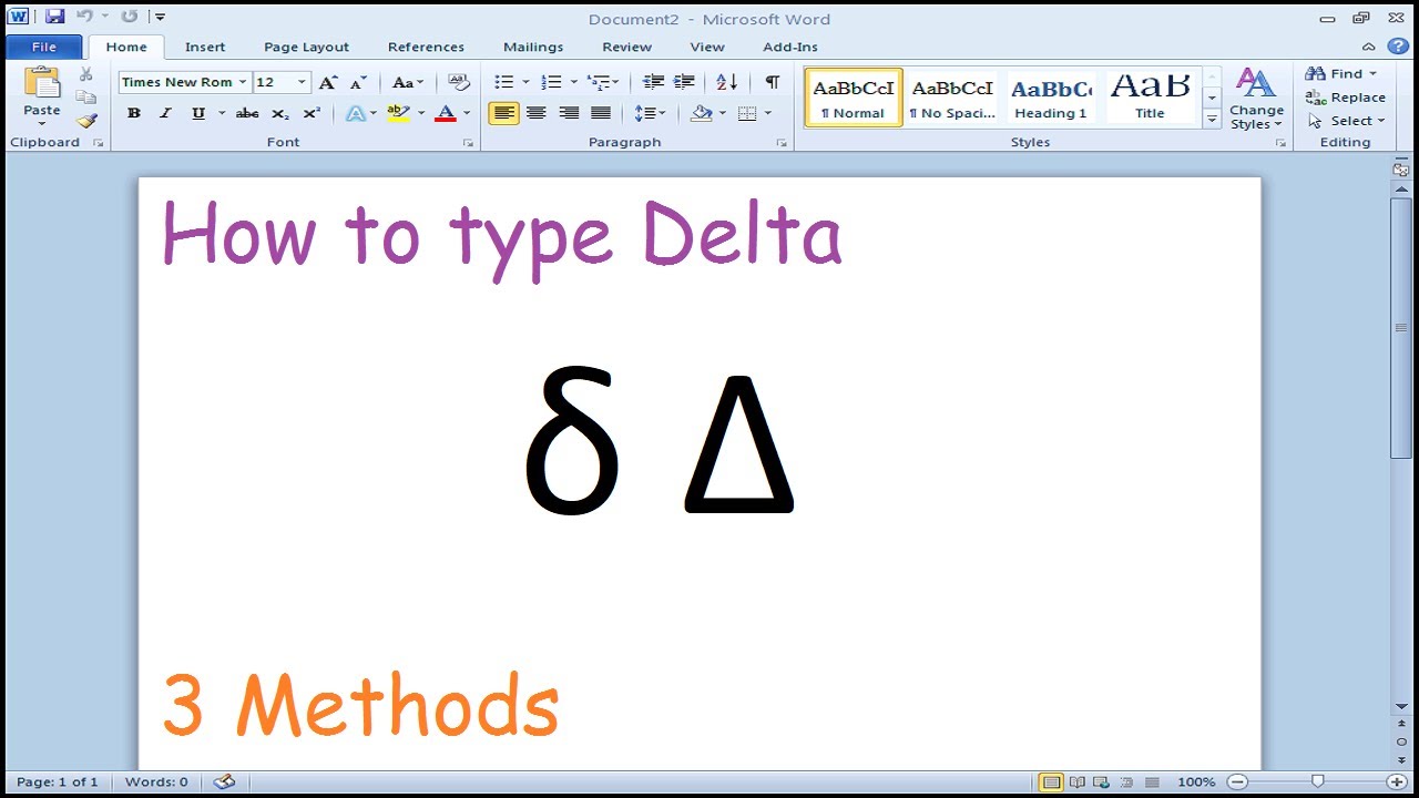 Descubre todo sobre Delta, el símbolo clave en matemáticas y ciencias