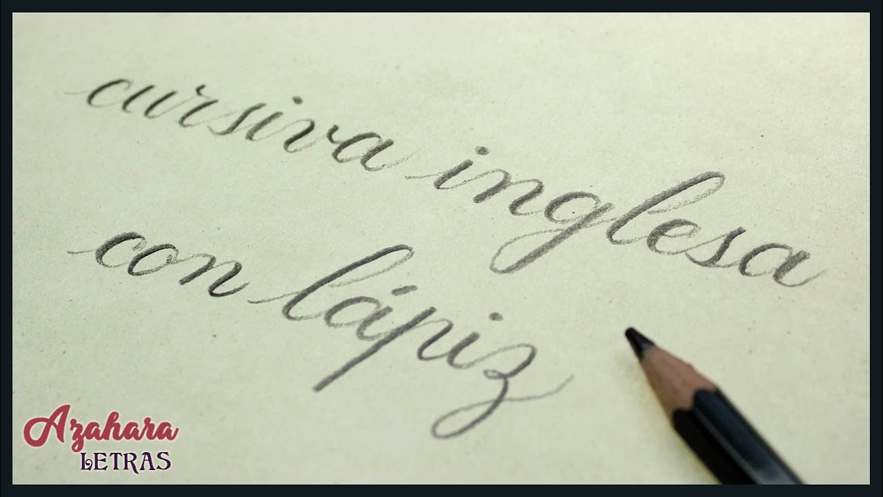 Descubre cómo mejorar tu caligrafía con letras bonitas cursivas gruesas
